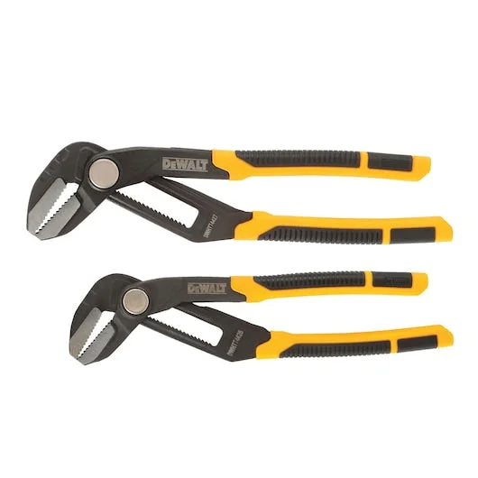 Straight Jaw Push Lock Pliers Set - 2 PIECE