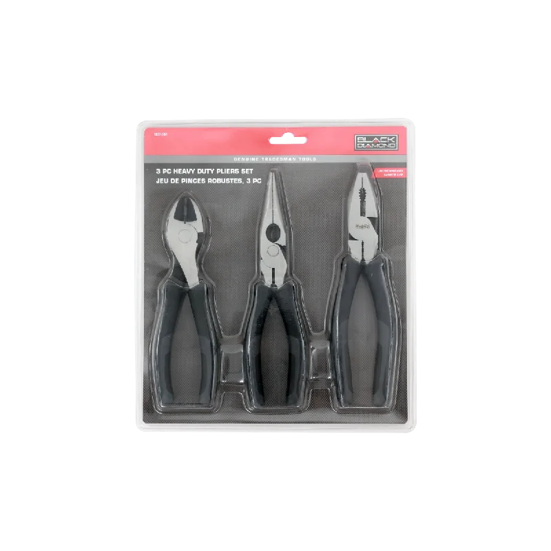 3 Piece Heavy Duty Pliers Set