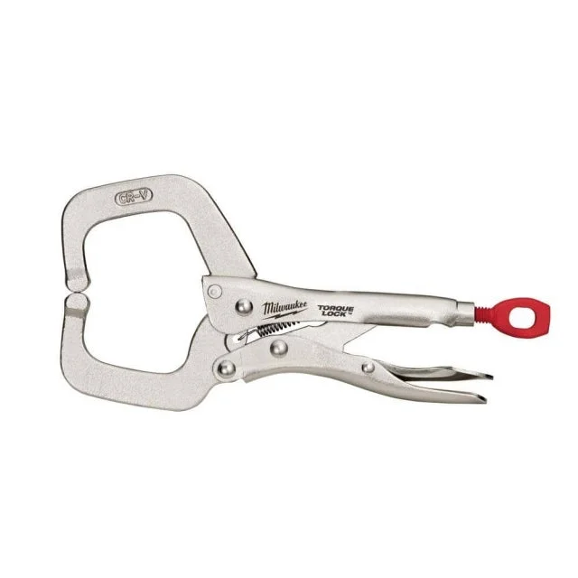 6  In. Torque Lock Locking C-clamp With Regular Jaws