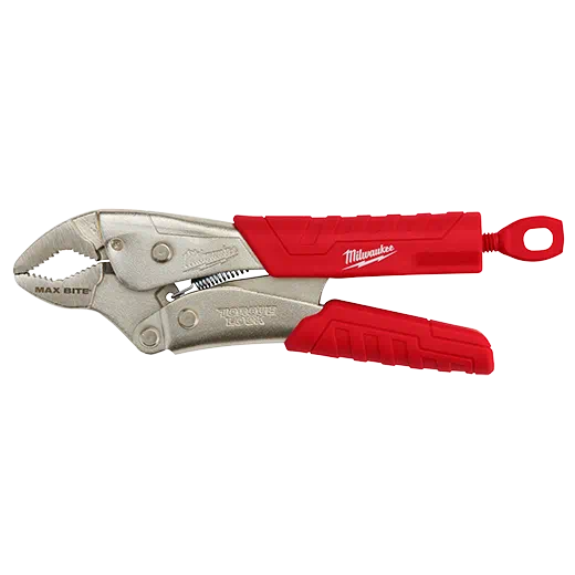 7 In. Torque Lock Maxbite Curved Jaw Locking Pliers With Grip