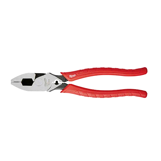 9 In. Comfort Grip High Leverage Lineman's Pliers With Crimper