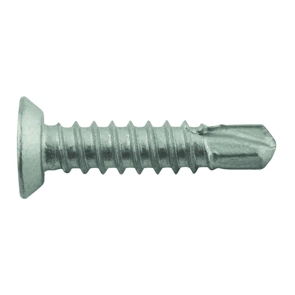 ELCO DRIL-FLEXÂ® 12-14" x 1" 3-Point Phillips Undercut Flat Head Self Drill Screw - 4000 Qty