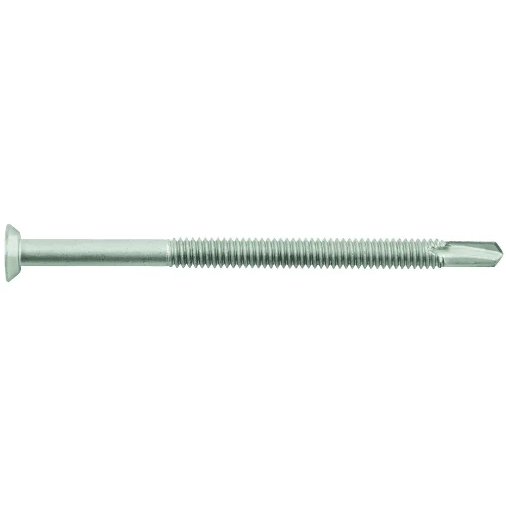 ELCO DRIL-FLEXÂ® 1/4-20" x 4" 4-Point Phillips Undercut Flat Head Self Drill Screw - 100 Qty