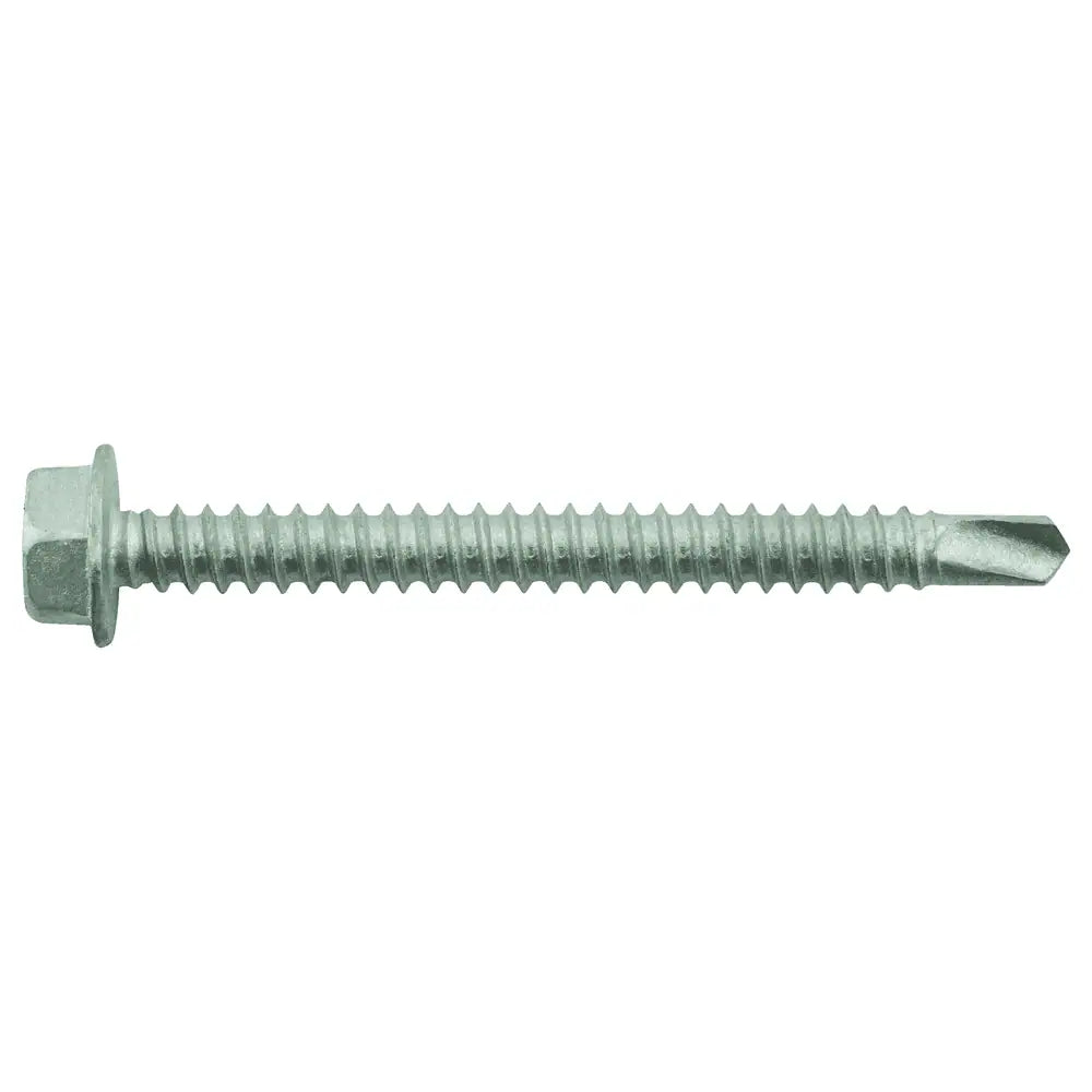 ELCO DRIL-FLEXÂ® 10-16" x 2" 3-Point Hex Washer Head Self Drill Screw - 100 Qty