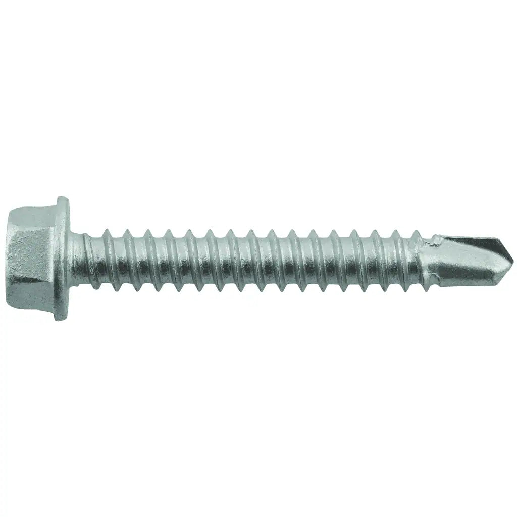 ELCO BI-FLEXÂ® 12-14" x 1-1/2" 2-Point Hex Washer Head Self Drill Screw - 2500 Qty