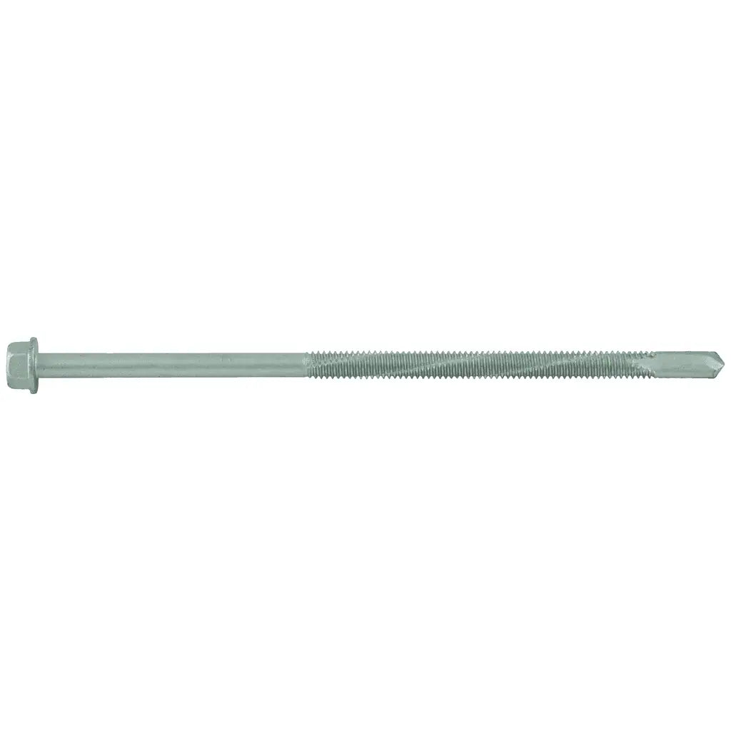 ELCO BI-FLEXÂ® 1/4-20" x 6" 5-Point Hex Washer Head Self Drill Screw - 250 Qty