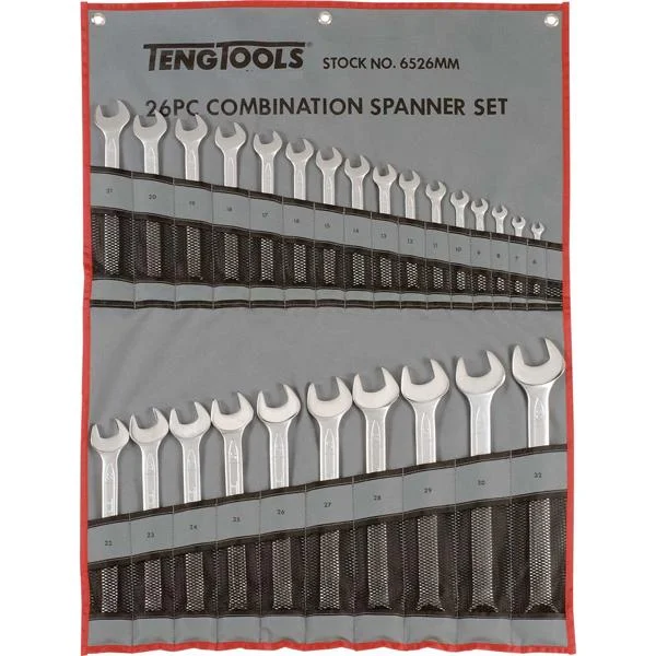 26Pc Roe Combination Spanner Set (6-32Mm) | Wrenches & Spanners - Sets