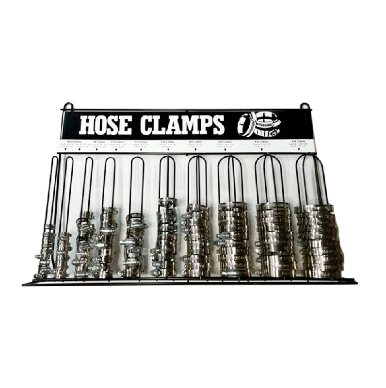 100 Piece Hose Clamp Assortment Starter Kit