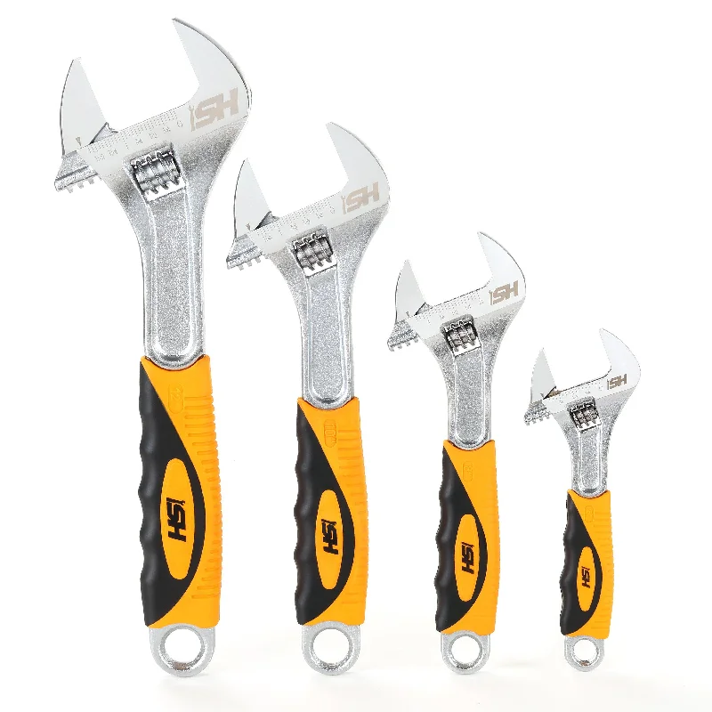 Adjustable Wrench Set (4-Piece)