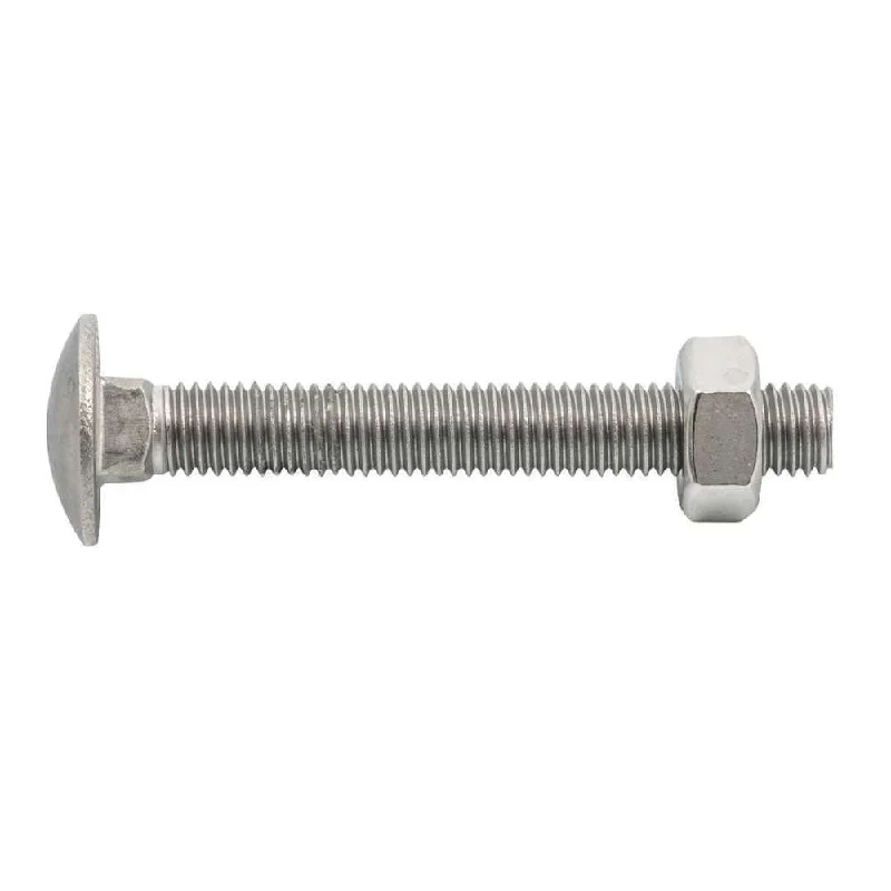 Bolt & Nut S/S Cup M10 x 75