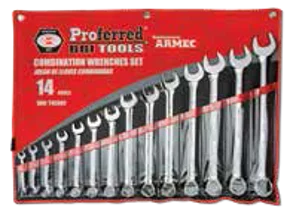 Combination Wrench Set - SAE