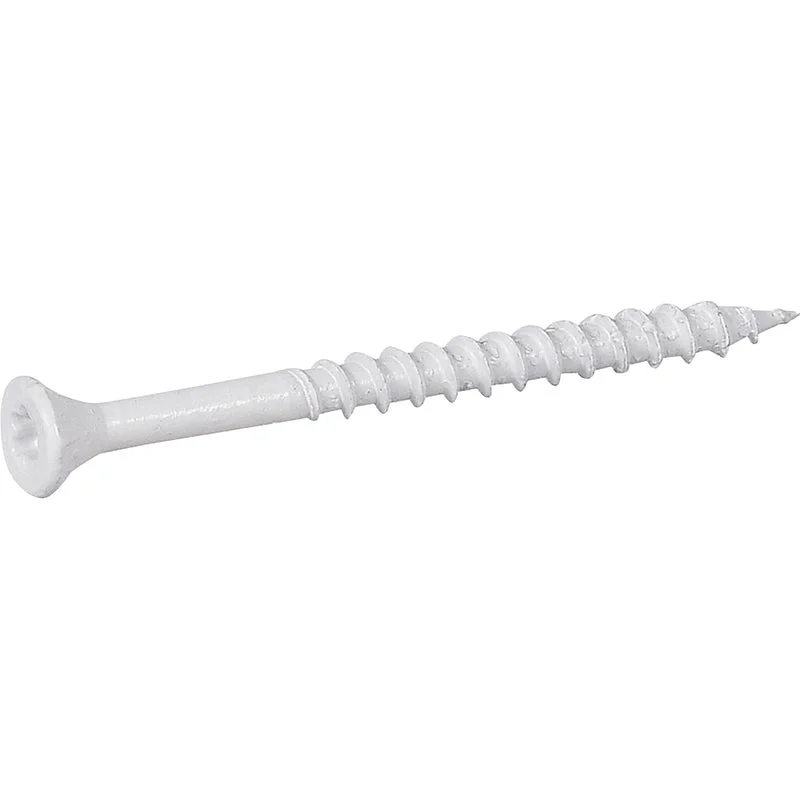 Deck Plus No. 10  x 2-1/2 in. L Star Flat Head Exterior Deck Screws 1 lb.