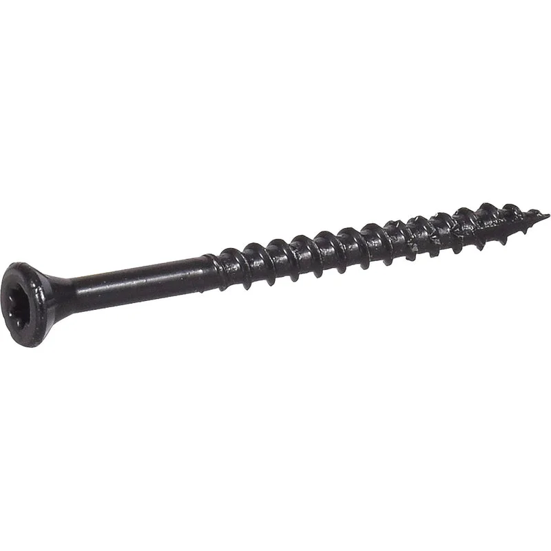 Deck Plus No. 10  x 2-1/2 in. L Star Flat Head Exterior Deck Screws 1 lb.