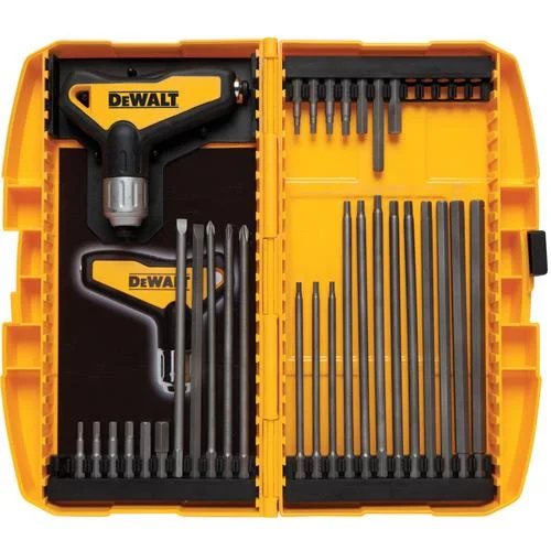 DeWALT DWHT70265 31-Piece Ratcheting T-Handle Hex Allen Key Set