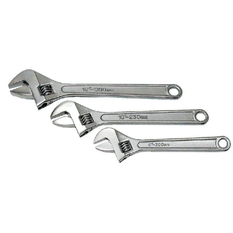 ITC Chrome Vanadium Adjustable Wrenches