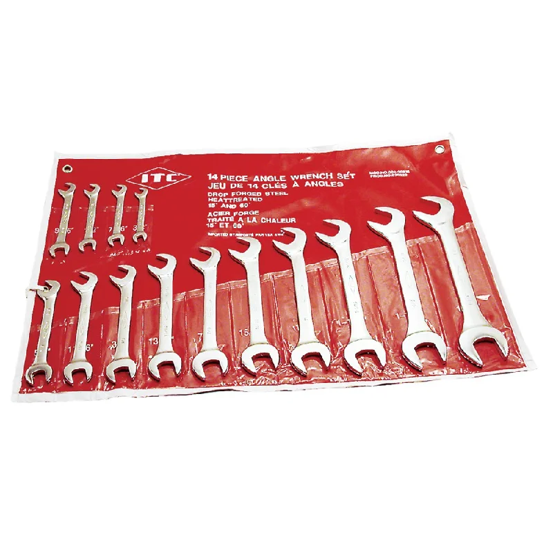 ITC 14 Piece 60° & 15° SAE Angle Wrench Set