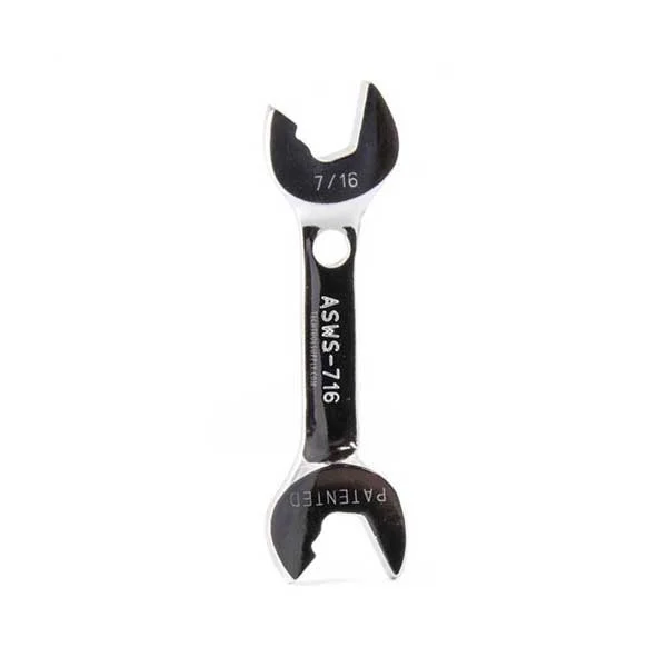 Jonard Tools Angled Speed Wrench Stubby 7/16"