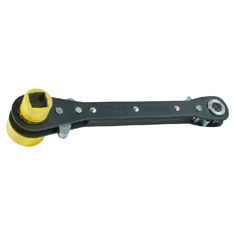 Klein 5-in-1 Lineman"™s Wrench, Heavy Duty (94-KT155HD)