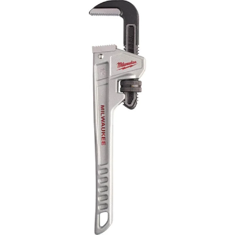 Milwaukee 48227212 304mm (12") Adjustable Aluminum Pipe Wrench