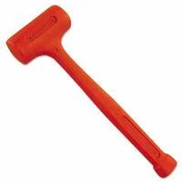 Stanley 57-530 Compo-Cast Standard Head Soft Face Hammers, 10 oz Head, 1.20 in Dia., Orange 1 EA