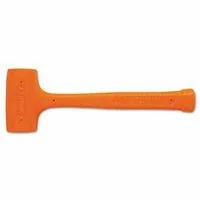 Stanley 57-531 Compo-Cast Standard Head Soft Face Hammers, 18 oz Head, 1.60 in Dia., Orange 1 EA