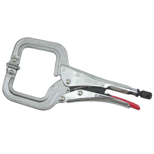 Strong Hand Locking C Clamp (with Pads) 165mm