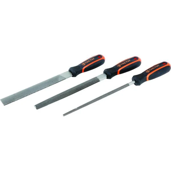 Tactix File Steel 3Pc Set | Cutting Tools - Files