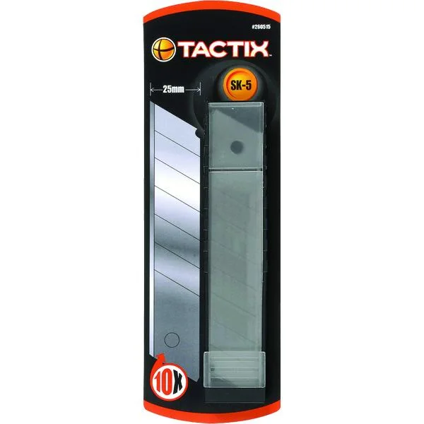 Tactix Knife Blade Snap-Off 10Pc 25Mm | Cutting Tools - Knives