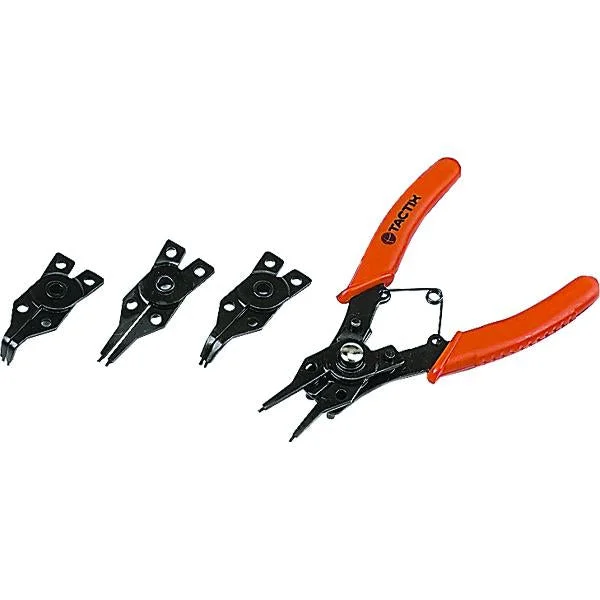 Tactix Pliers Circlip 4Pc Set | Pliers - Sets