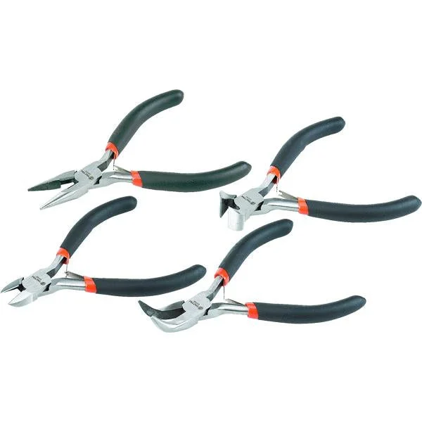 Tactix Pliers Mini 4Pc Set | Pliers - Sets