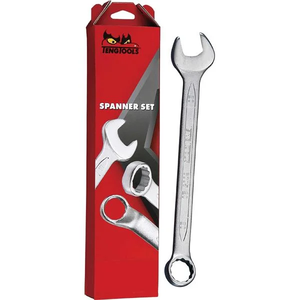 Teng 12Pc Combination Metric Spanner Set 8-19Mm | Wrenches & Spanners - Sets