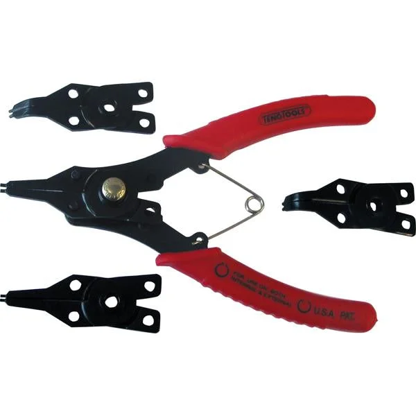 Teng 4Pc Circlip Plier Set - External/Internal | Pliers - Sets