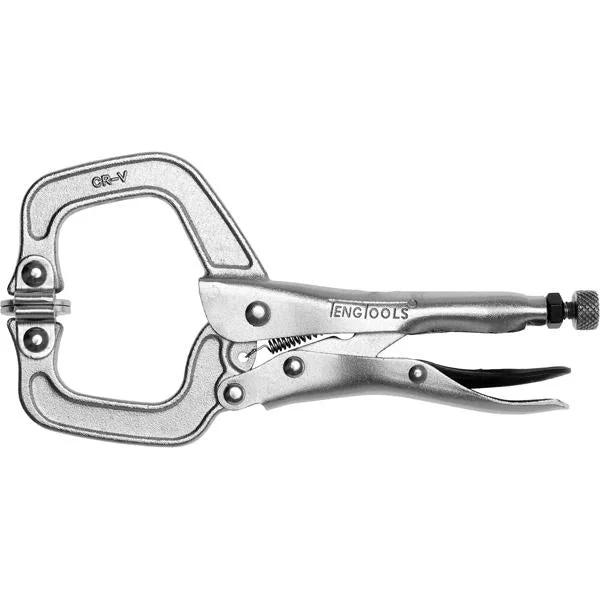 Teng 6In C-Clamp Locking Plier W/Swivel Pad | Pliers - Vice Grips