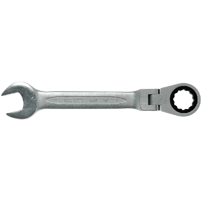 Teng Flex-Head Ratchet Combination Spanner 17Mm | Wrenches & Spanners - Ratcheting - Metric