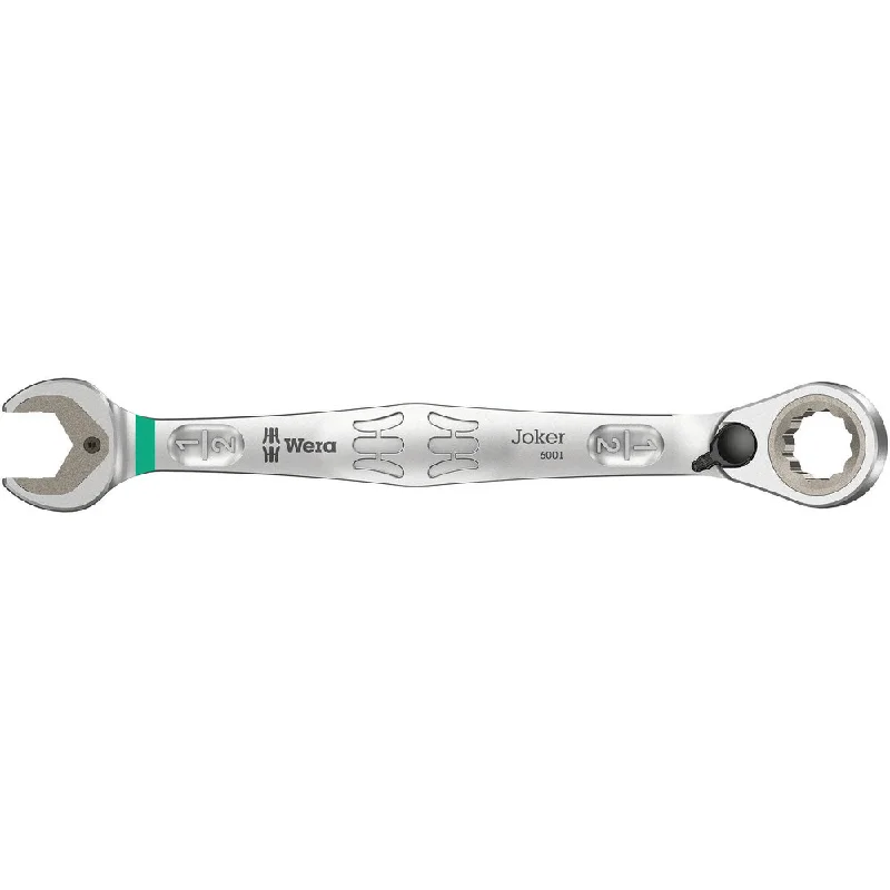 Wera 6001 Joker Switch Ratcheting combination wrenches, with switch lever, imperial, 3/8" x 159 mm