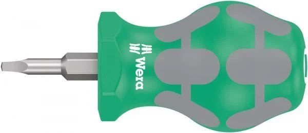 Wera Kraftform 008863 #1x25mm 368 Robertson Square Stubby Screwdriver