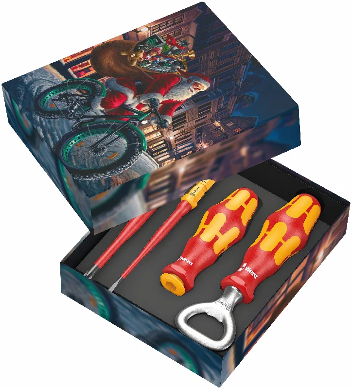 Wera 135816 4pc Kraftform VDE Christmas Set 2024