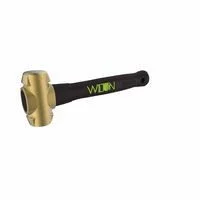 Wilton 90212 B.A.S.H Unbreakable Handle Brass Sledge Hammers, 2 1/2 lb, Unbreakable Handle 1 EA