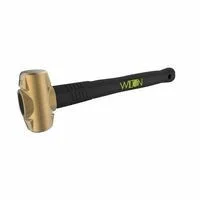 Wilton 90416 B.A.S.H Unbreakable Handle Brass Sledge Hammers, 16 in, 4 lb, Unbreakable Handle 1 EA