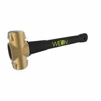 Wilton 90616 B.A.S.H Unbreakable Handle Brass Sledge Hammers, 6 lb, Unbreakable Handle 1 EA