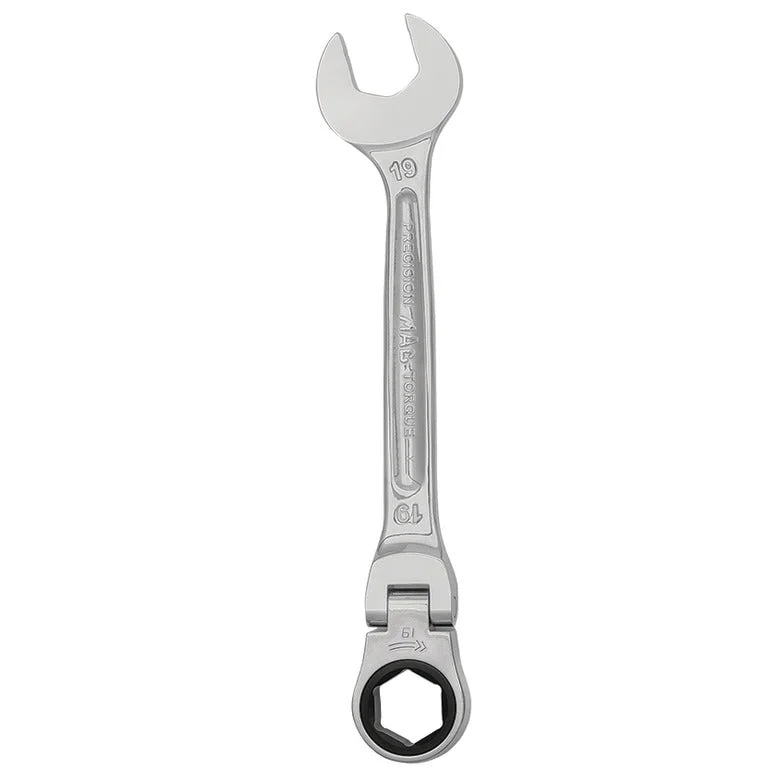 Flex-Head Ratcheting Wrenches - 6-PT.