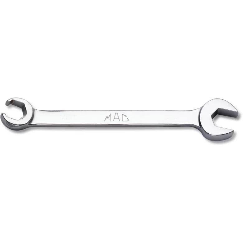 Metric Combination Flare Nut Open End Wrenches - 6-PT.