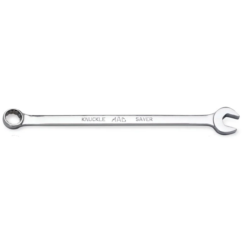 Knuckle Saver SAE Extra-Long Combination Wrenches - 12-PT.