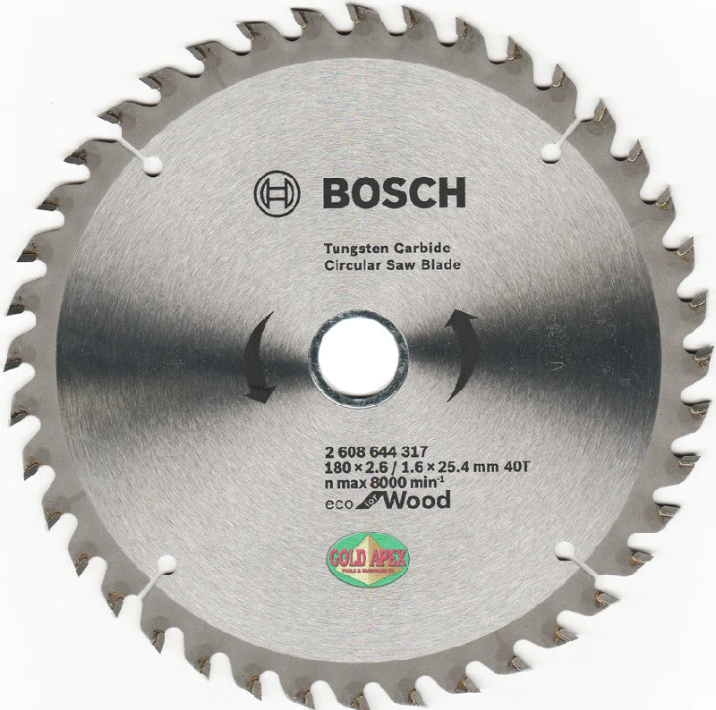 Bosch ECO Circular Saw Blade 7"x40T