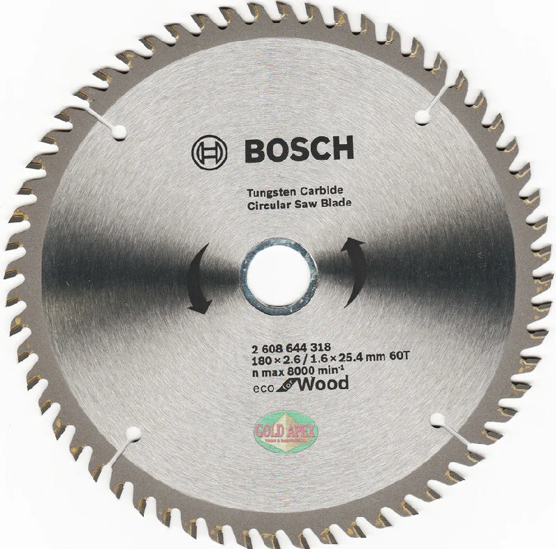 Bosch ECO Circular Saw Blade 7"x60T