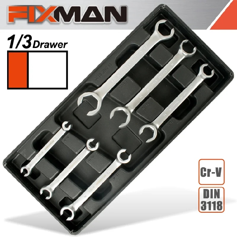 Fixman 6-Pc Flare Wrenches 6 To 24Mm