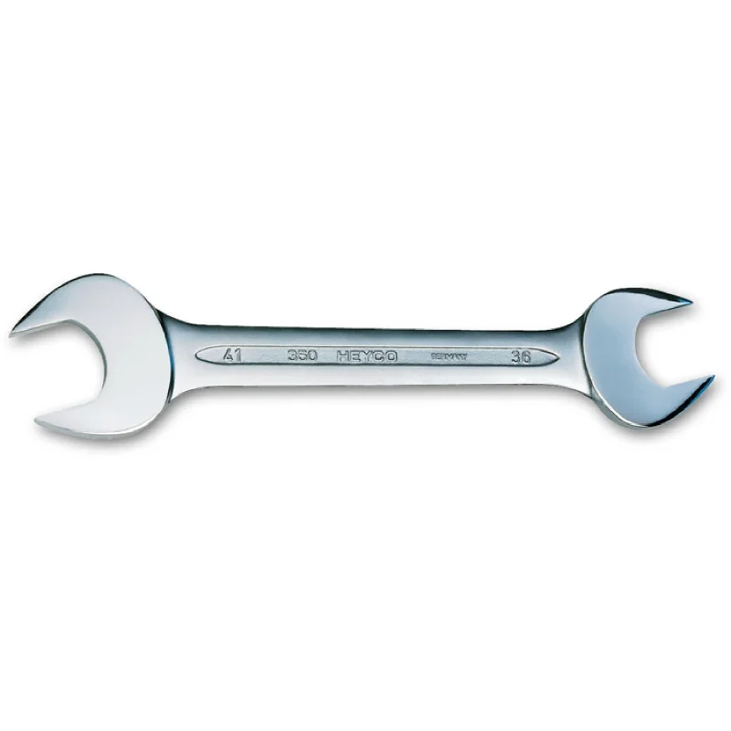 Heyco 00350662582 Double Ended Open Jaw Wrenches, AF-Sizes 19/32 x 11/16 Inch