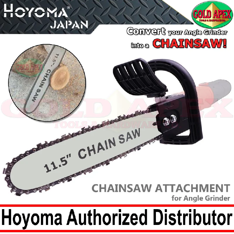 Hoyoma Chainsaw Stand Attachment for 4" Angle Grinder