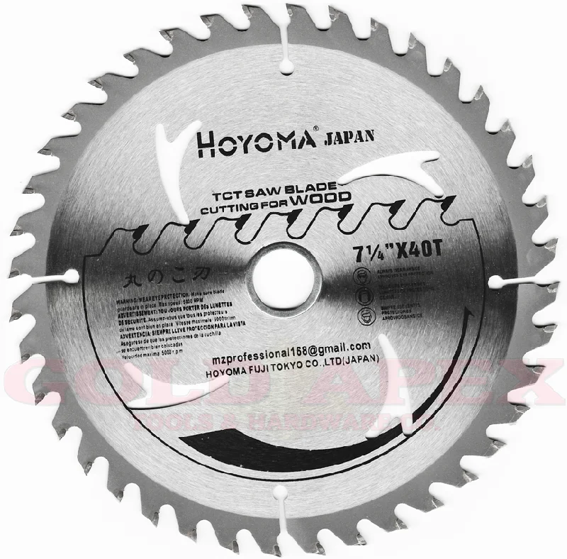 Hoyoma Circular Saw Blade 7-1/4" x 40T