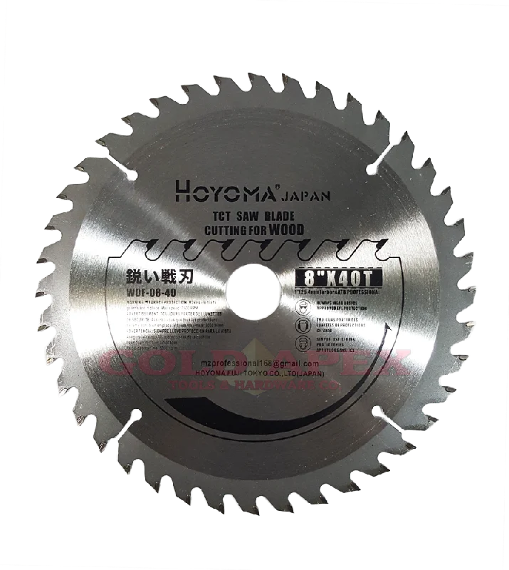 Hoyoma Circular Saw Blade 8"x40T